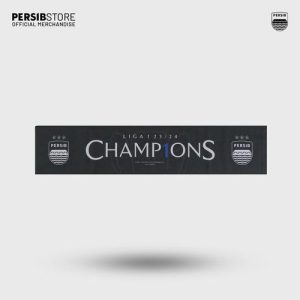 PERSIB TROPHY CHAMP1ONS FLAG BANNER - BLACK